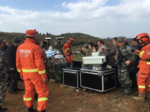 融卓科技双光谱森林防火预警摄像机助力欧盟森林防火代表团赴石林考察